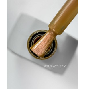 Saga Professional Smoothie Cat 6 10ml – Złoto-Brązowy Lakier Hybrydowy