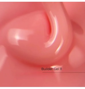 Crystal Builder Gel 11, 30 ml – Naturalno-Różowy Żel Budujący UV/LED