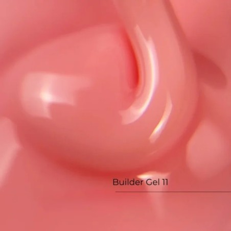 Crystal Builder Gel 11, 30 ml – Naturalno-Różowy Żel Budujący UV/LED