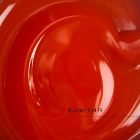 Crystal Builder Gel 19, 15 ml – Ciemnoczerwony Żel Budujący UV/LED