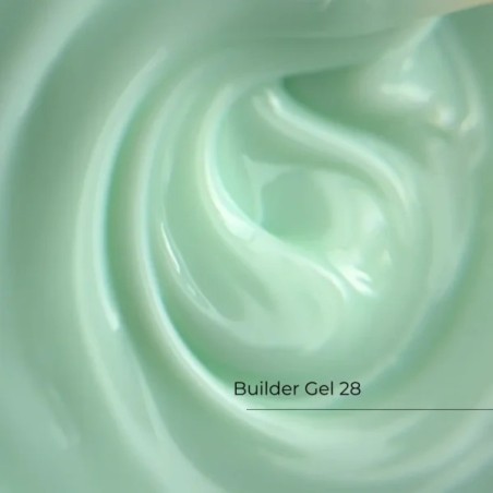 Crystal Builder Gel pastelny zielony 15 m – żel budujący do paznokci