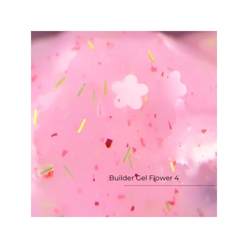 Crystal  Builder Gel Flower 04, 15 ml