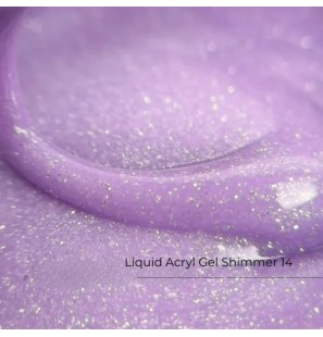 Liquid Acryl Gel Crystal Professional 14, 12 ml