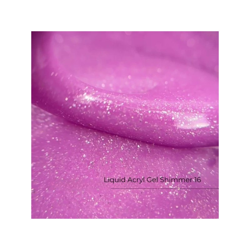 Liquid Acryl Gel Crystal Professional 16, 12 ml