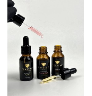 Crystal Cuticle Oil Orange, 15 ml