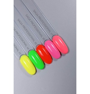 Lakier hybrydowy koralowy róż Saga 17 10ml LED/UV