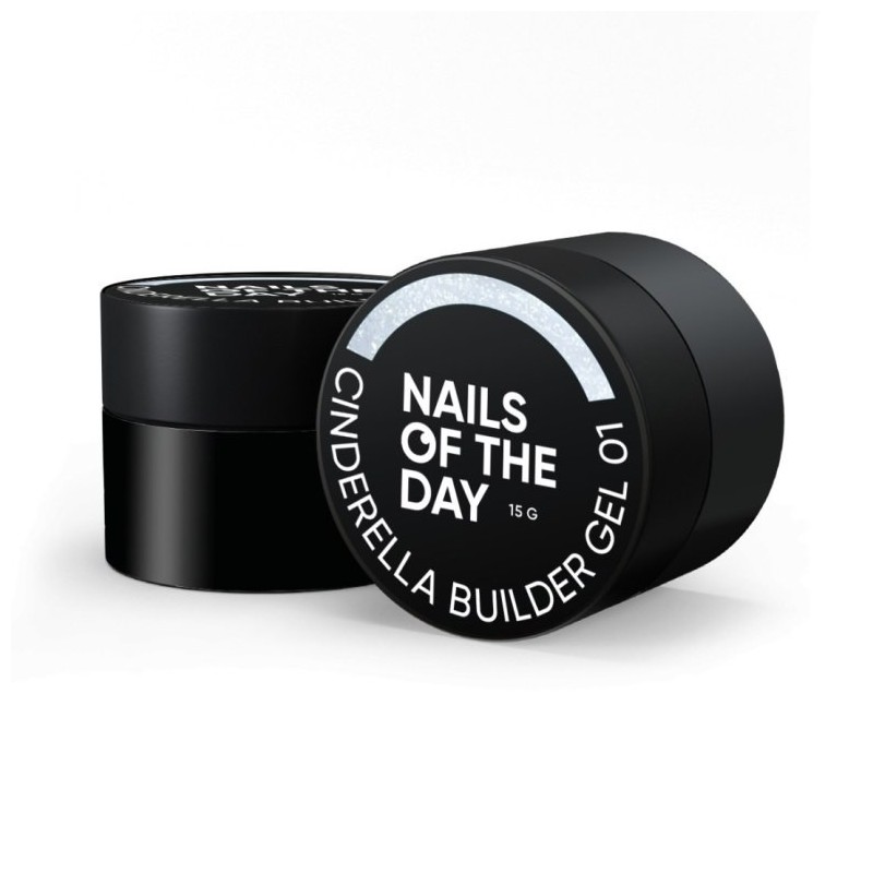 NAILSOFTHEDAY Cinderella builder gel 01, 15g NAILSOFTHEDAY Cinderella builder gel 01, 15g