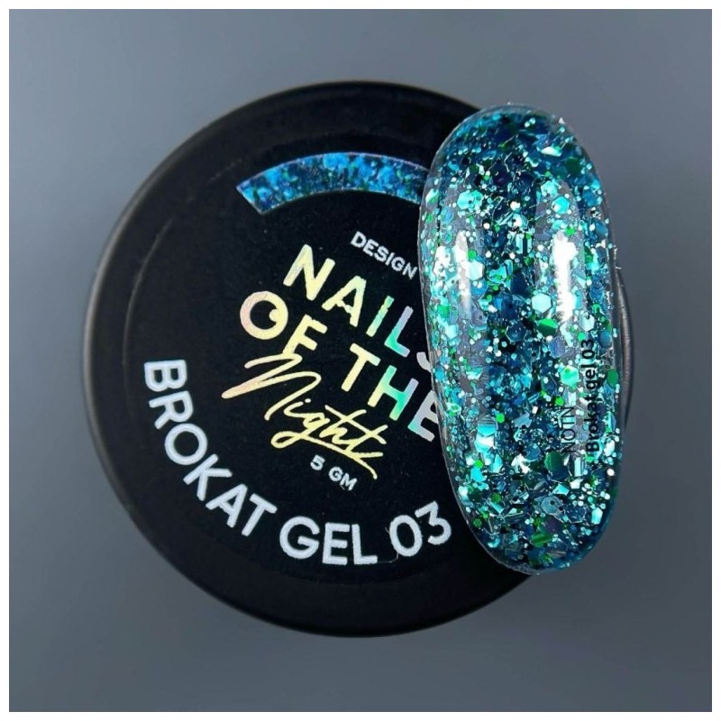 NAILSOFTHENIGHT Brokat gel 03, 5g