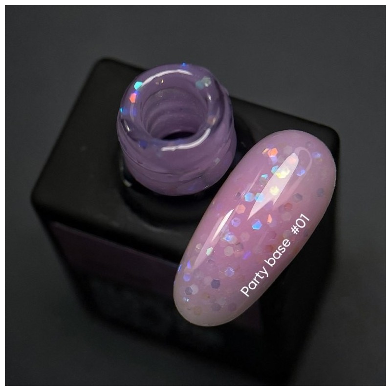 NAILSOFTHENIGHT Party base 01, 10ml NAILSOFTHENIGHT Party base 01, 10ml