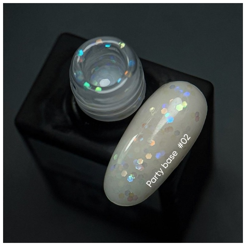 NAILSOFTHENIGHT Party base 02, 10ml NAILSOFTHENIGHT Party base 02, 10ml