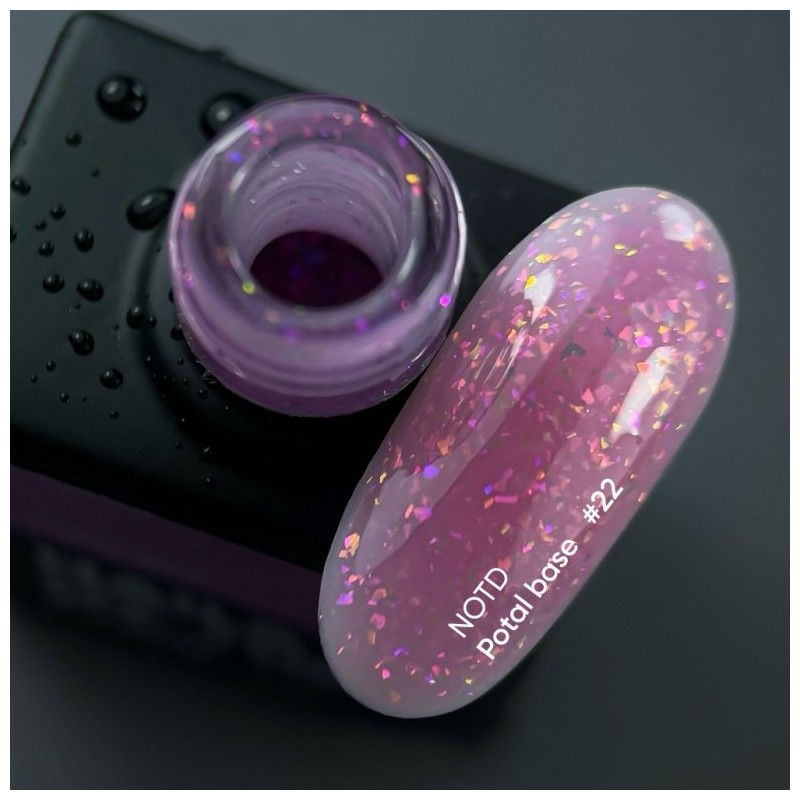 NAILSOFTHEDAY Potal base 22,  10 ml