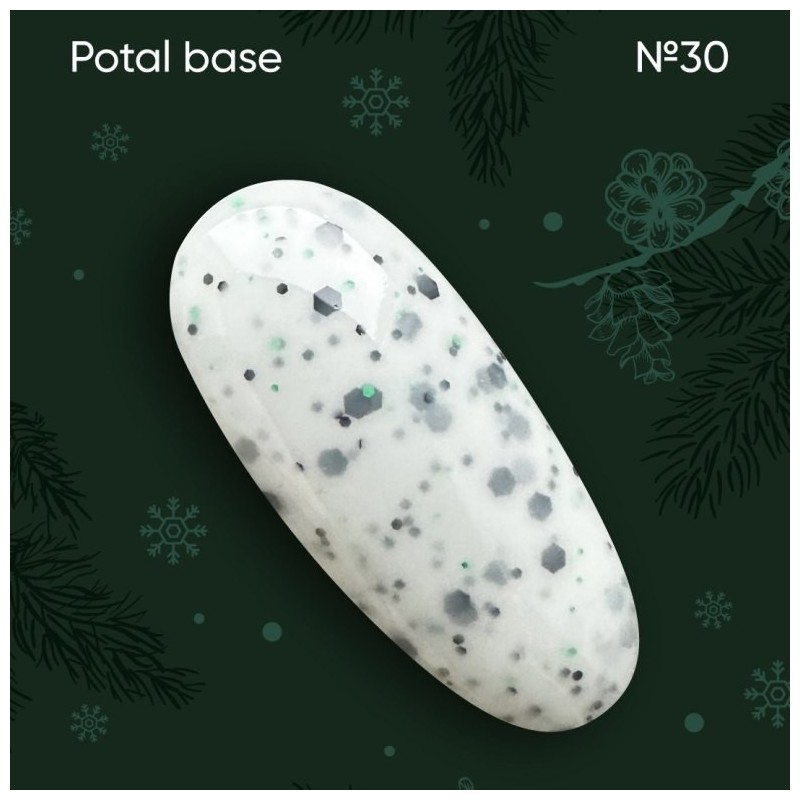 NAILSOFTHEDAY Potal base 30,  10 ml