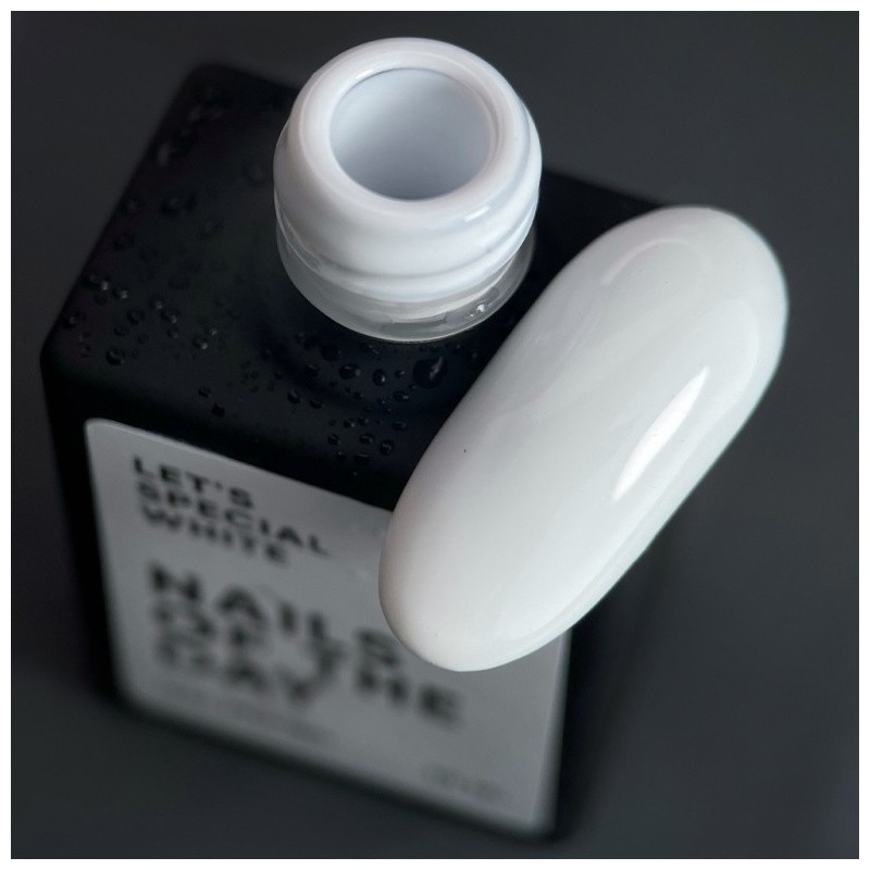 NAILSOFTHEDAY Let's Special White-001, 10 ml NAILSOFTHEDAY Let's Special White-001, 10 ml