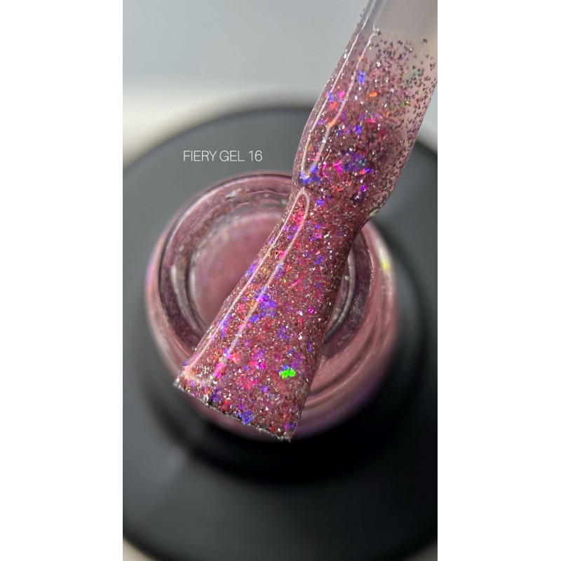 SAGA Professional Fiery gel 16, 9ml SAGA Professional Fiery gel 16, 9ml