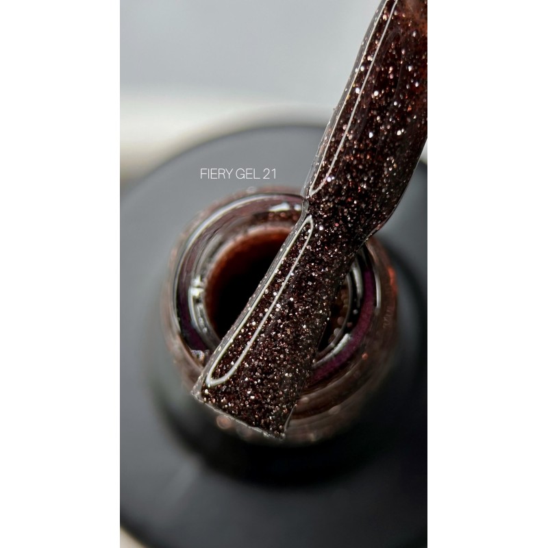 SAGA Professional Fiery gel 21, 9ml SAGA Professional Fiery gel 21, 9ml