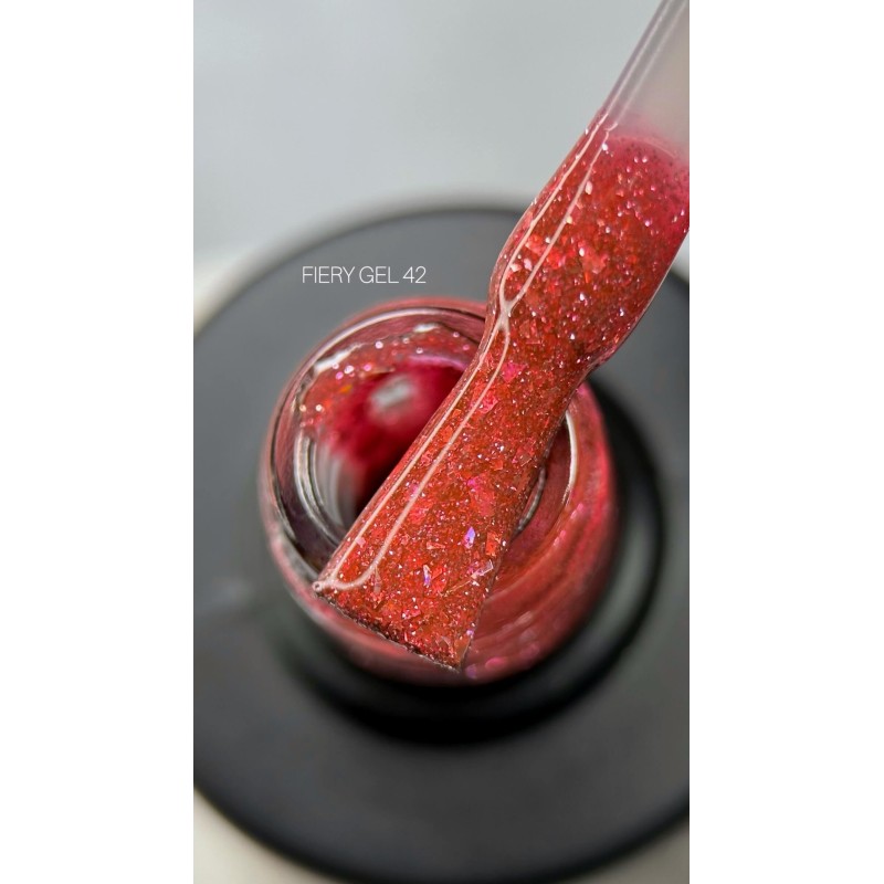 SAGA Professional Fiery gel 42, 9ml SAGA Professional Fiery gel 42, 9ml