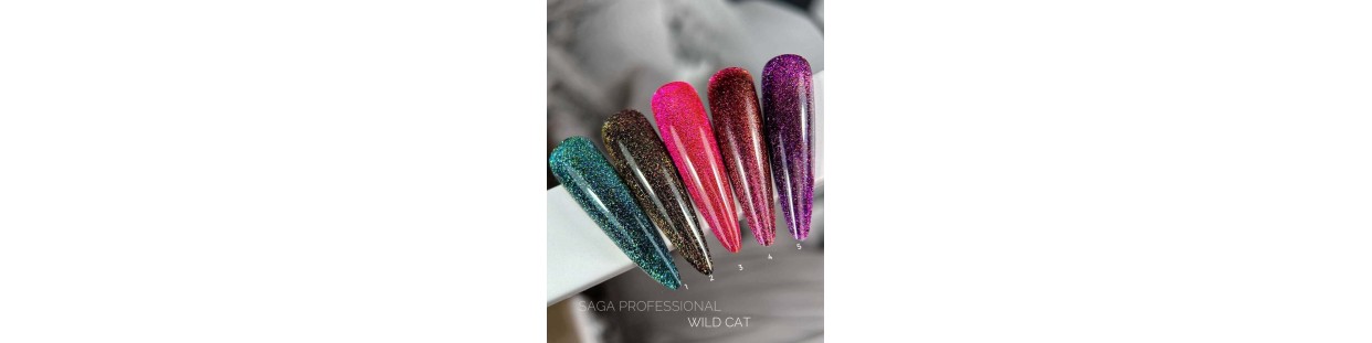 Wild Cat – mocne lakiery cat eye z efektem 3D
