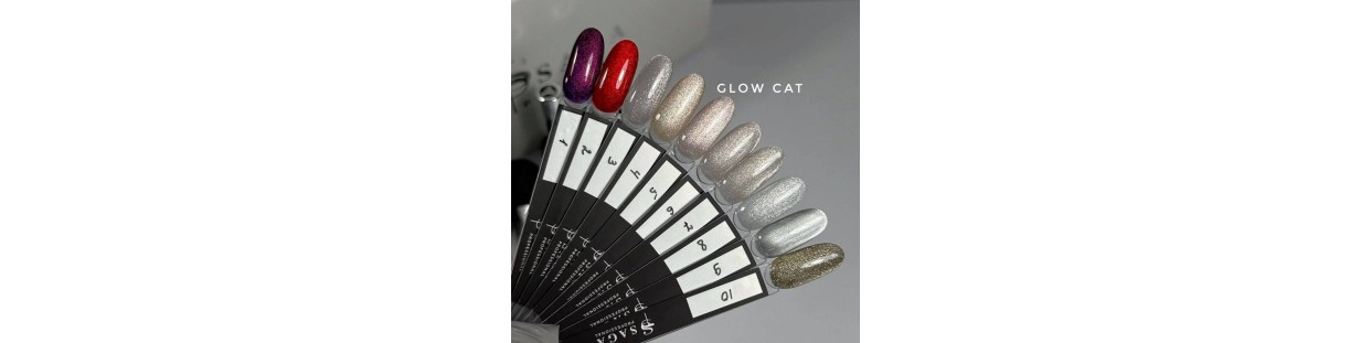 Glow Cat – błyszczące lakiery cat eye z efektem glow