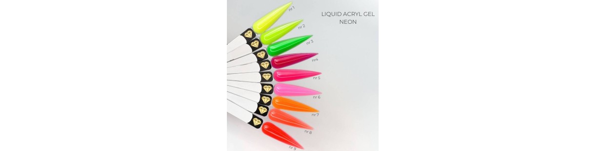 Liquid Gel Neon – neonowe żele do paznokci