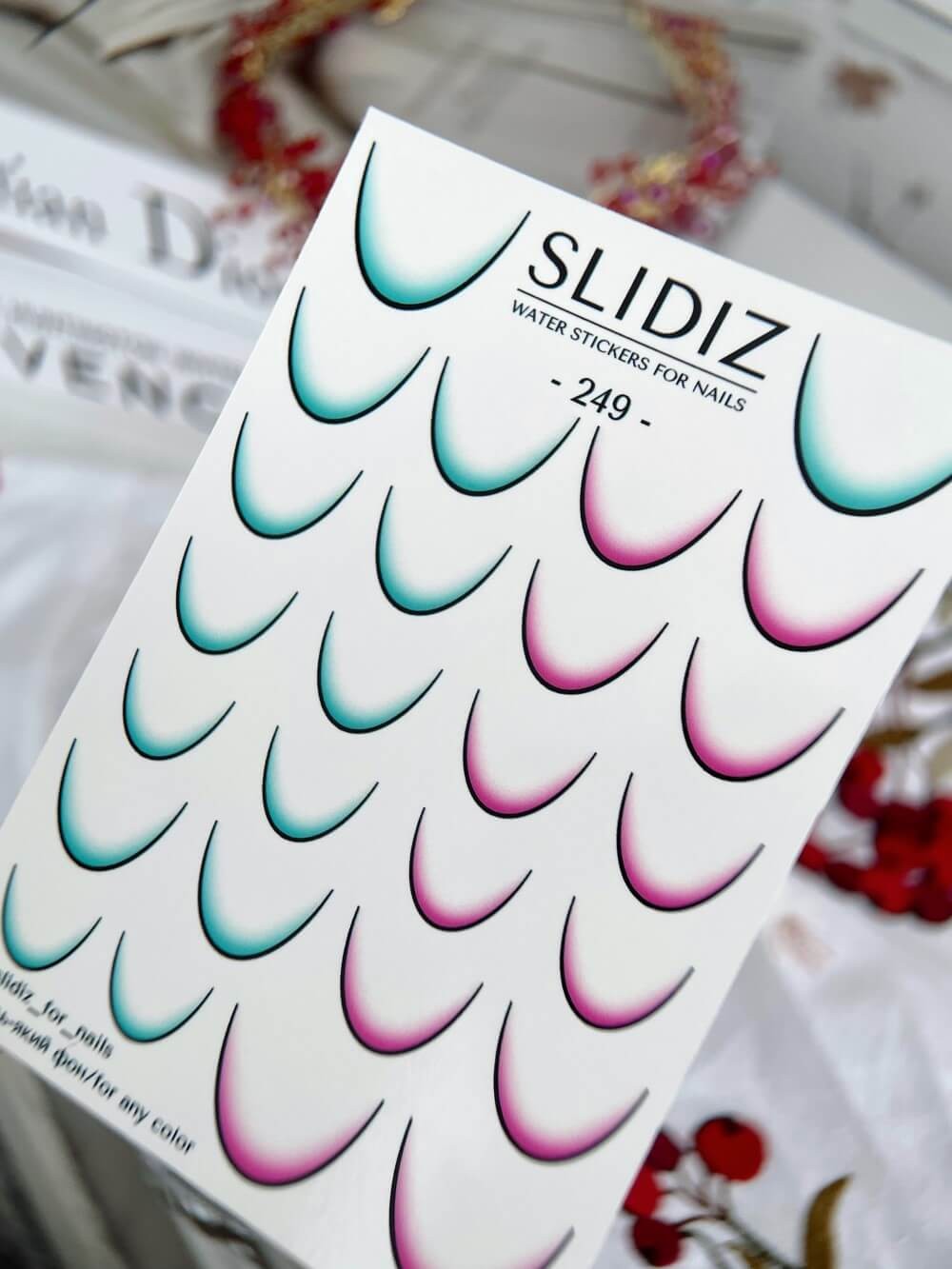 Wodne naklejki SLIDIZ -249