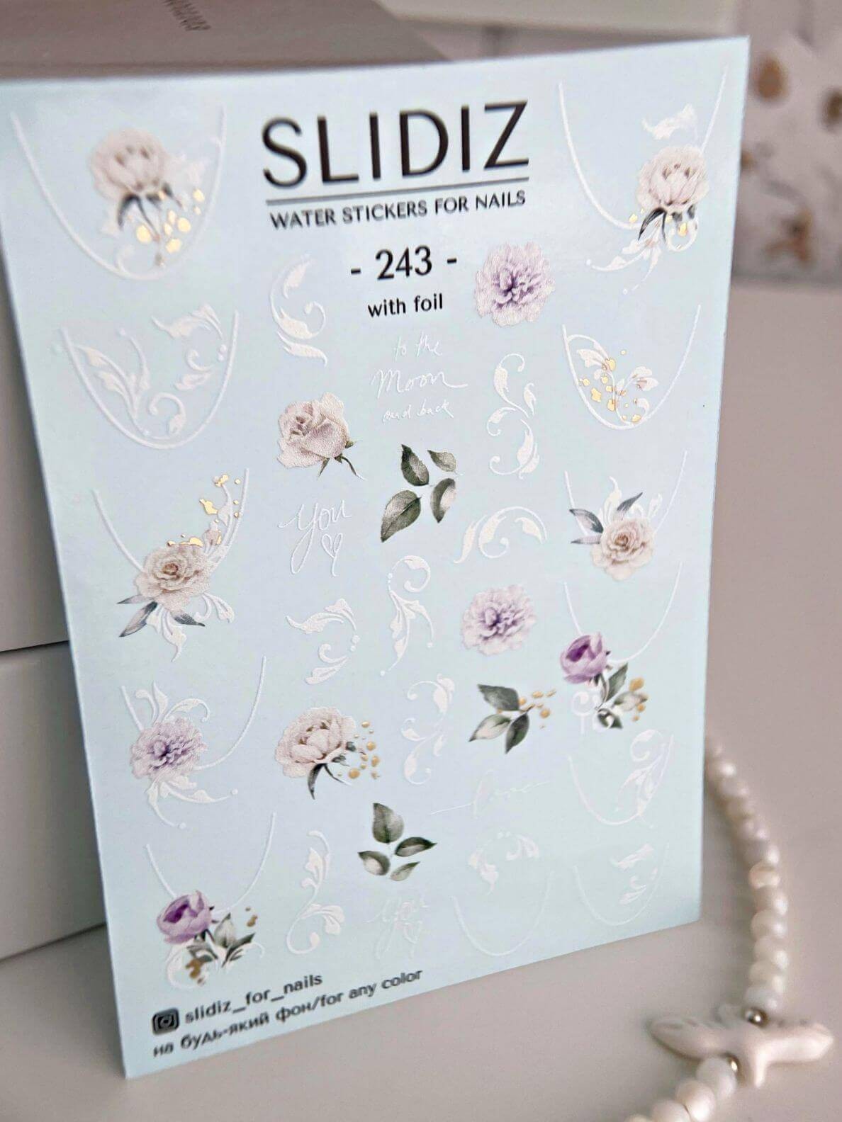 Wodne naklejki SLIDIZ -243