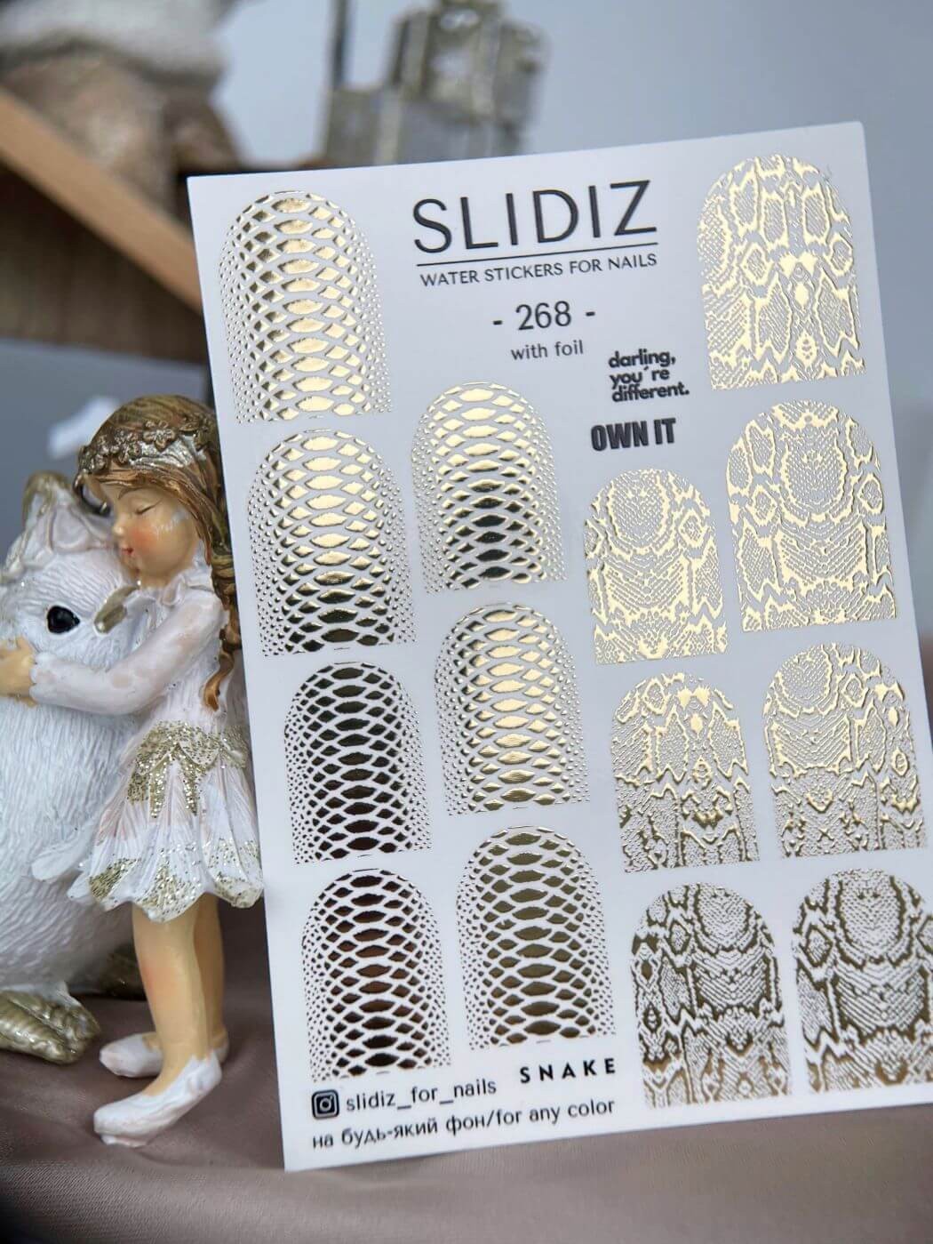 Wodne naklejki SLIDIZ -268