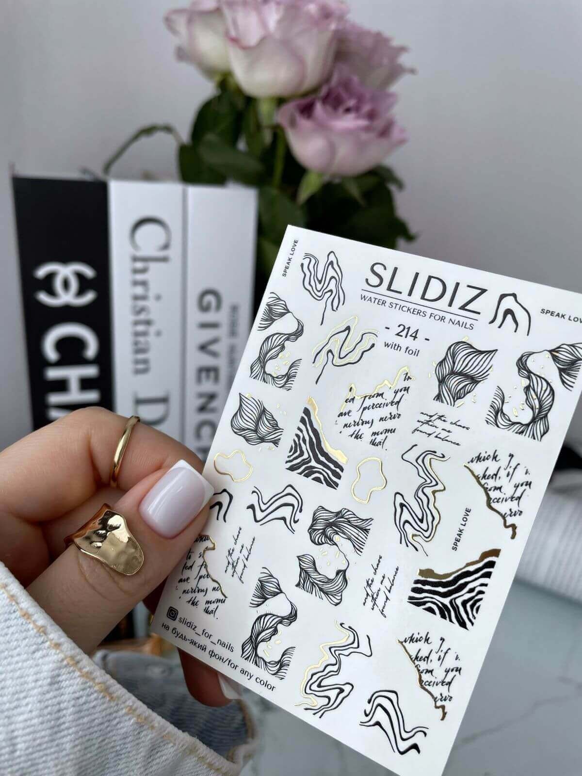 Wodne naklejki SLIDIZ -214