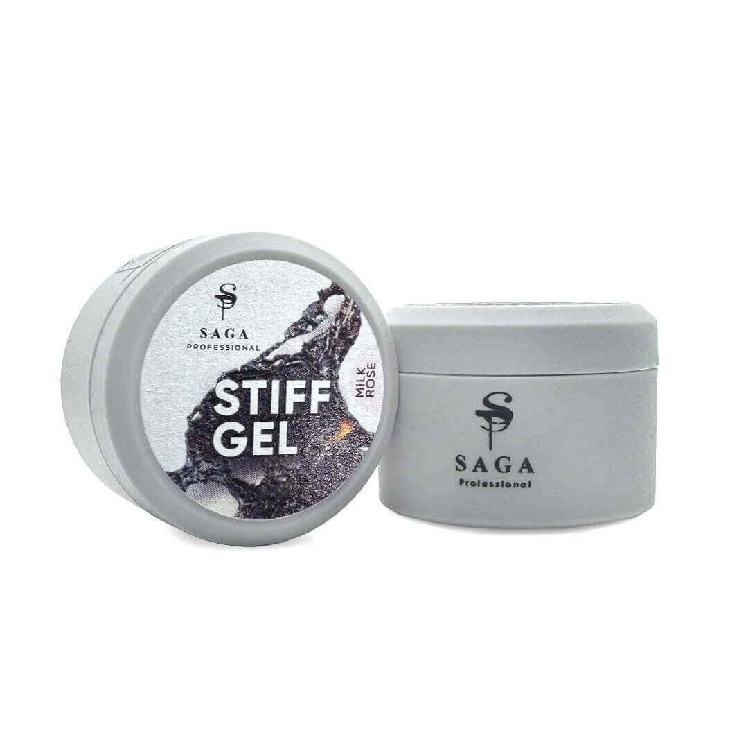 SAGA Stiff Gel Milk Rose 15 ml