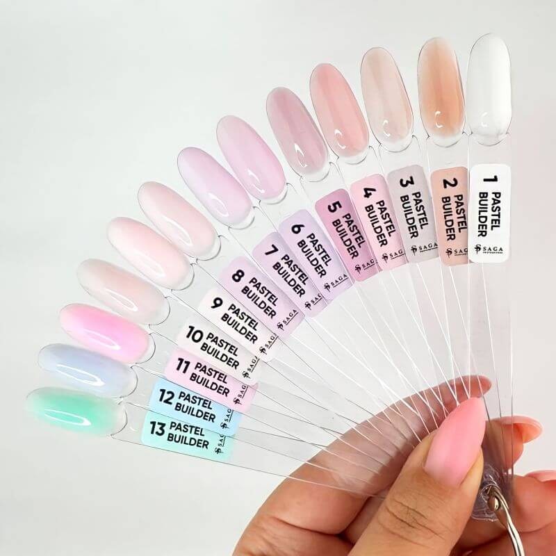 SAGA Builder Gel Pastel 03, 15 ml - obrazek 3