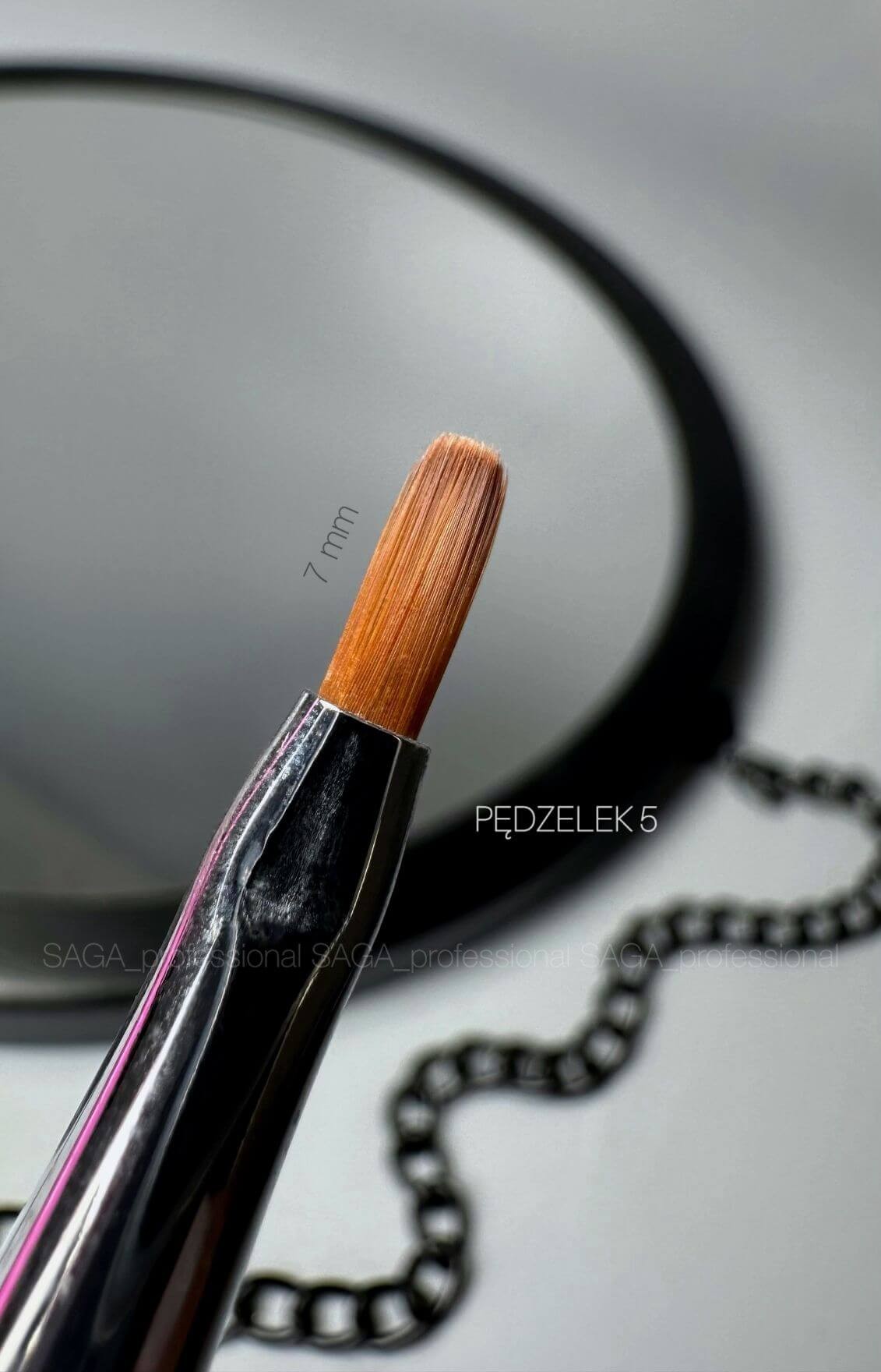 SAGA Nail brush 05, 7mm