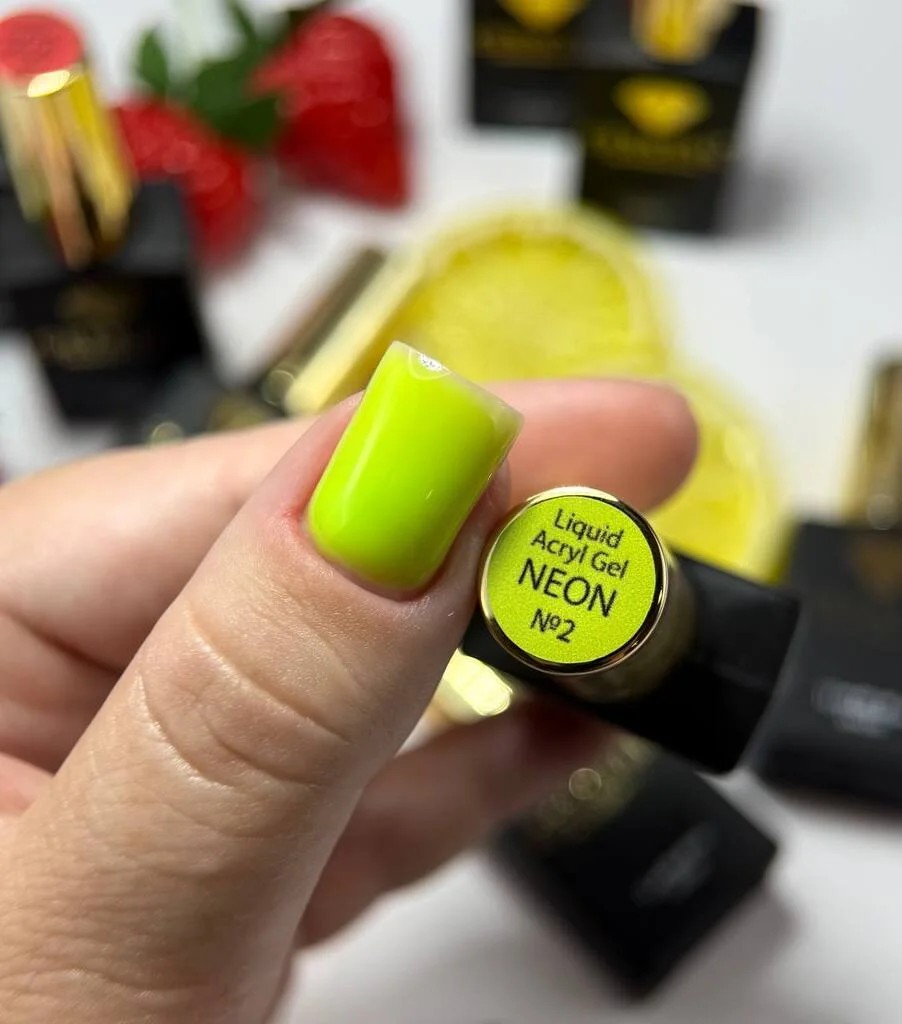 Crystal Acryl Gel Neon 02, 12 ml - obrazek 2