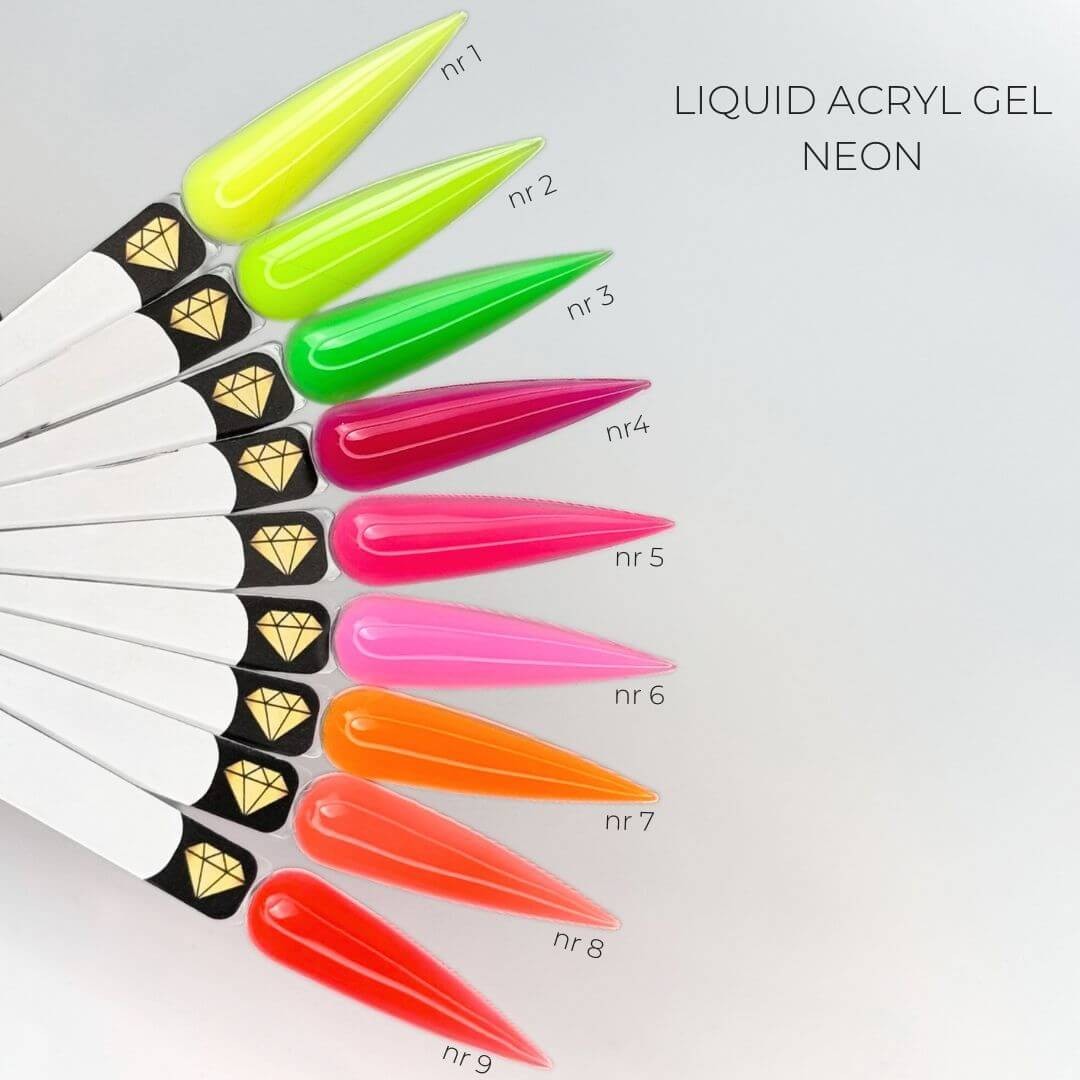 Crystal Acryl Gel Neon 03, 12 ml - obrazek 3