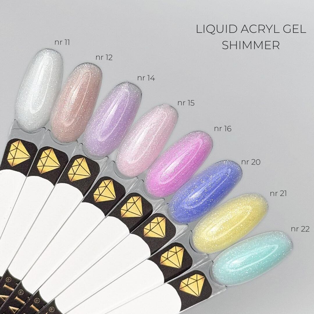 Liquid Acryl Gel Crystal Professional 22, 12 ml - obrazek 2