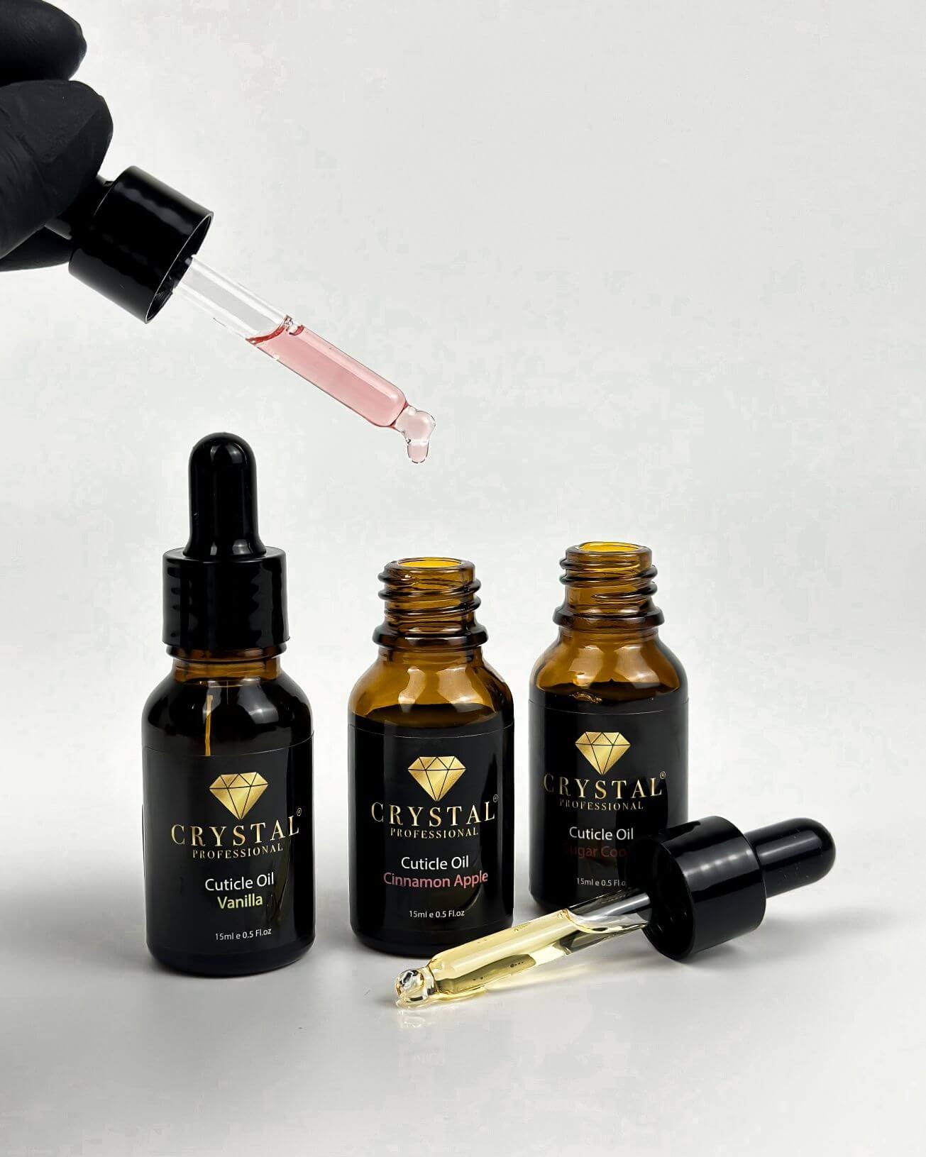 Crystal Cuticle Oil Jasmin, 15 ml - obrazek 2