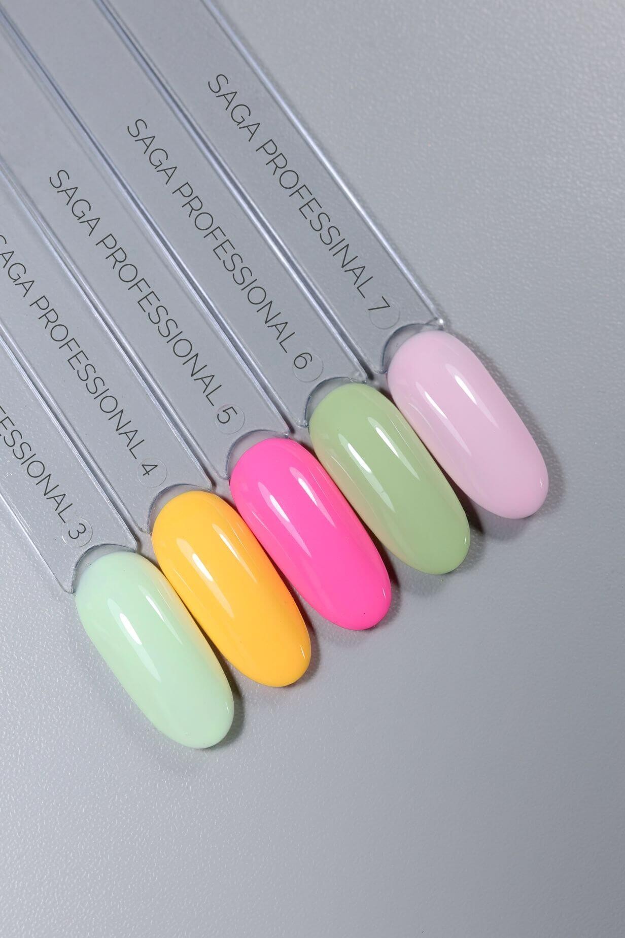 SAGA Color Gel Polish 06, 10ml - obrazek 4