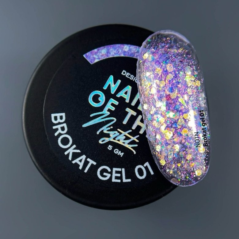 NAILSOFTHENIGHT Brokat gel 01, 5g