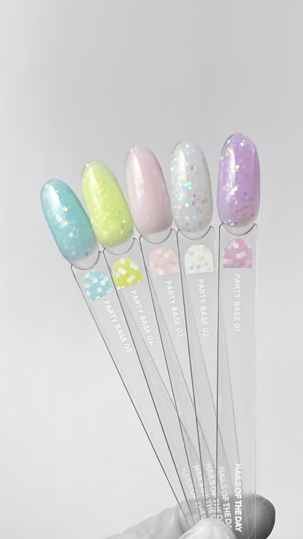 NAILSOFTHENIGHT Party base 05, 10ml - obrazek 2