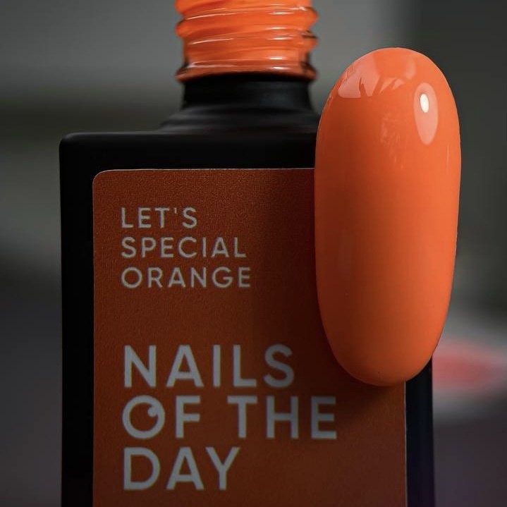 NAILSOFTHEDAY Let's Special Orange-225, 10ml - obrazek 2