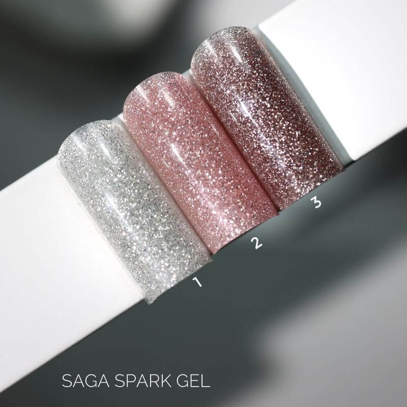 SAGA zestaw Spark gel 3 szt. - obrazek 2